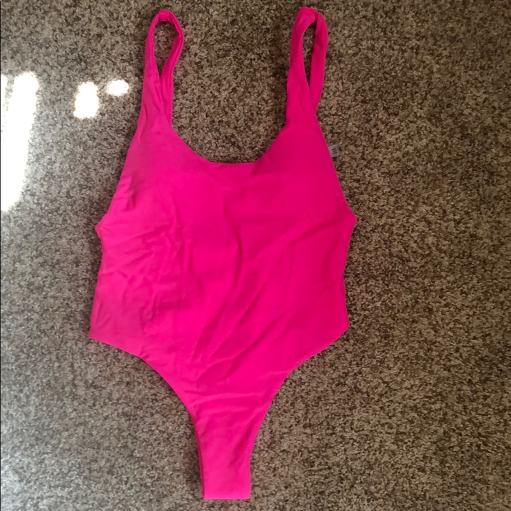NEW Neon Pink one piece